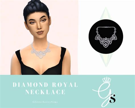 Glitterberrysims Diamond Necklace Micat Game