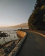 The seawall at sunset : r/vancouver