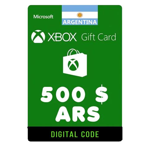 Xbox T Card 500 Ars Argentina Auto Delivery Xbox T Card