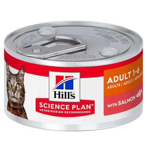 HILL'S SCIENCE PLAN Adult Cat Food with Salmon - can