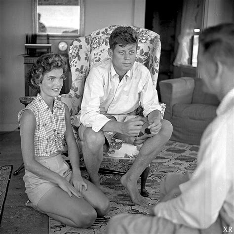1953 Jack And Jackie Kennedy Hyannisport Ma Flickr