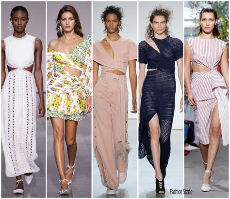 Spring 2018 Runway Fashion Trend Cutouts Fashionsizzle