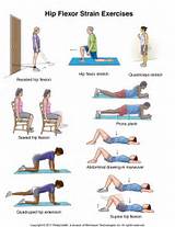 Images of Hip Flexor Muscle Exercises