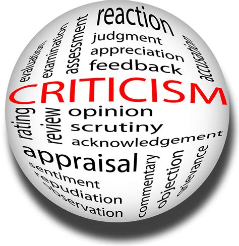 The Power Of Criticism 52 Weeks Judgment Reactions Appreciation