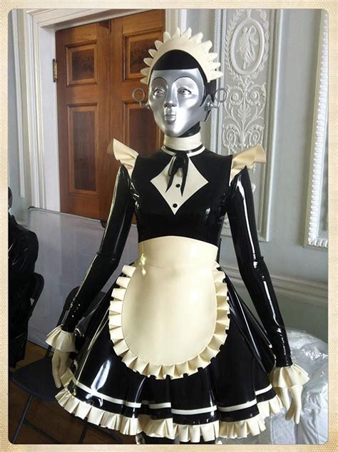 Robot Maid Costume Latex Costumes Pinterest Latex Rubber Dress