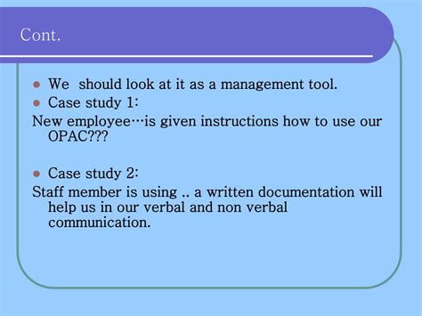 Ppt Documentation As A Tool For Training And Communication Powerpoint