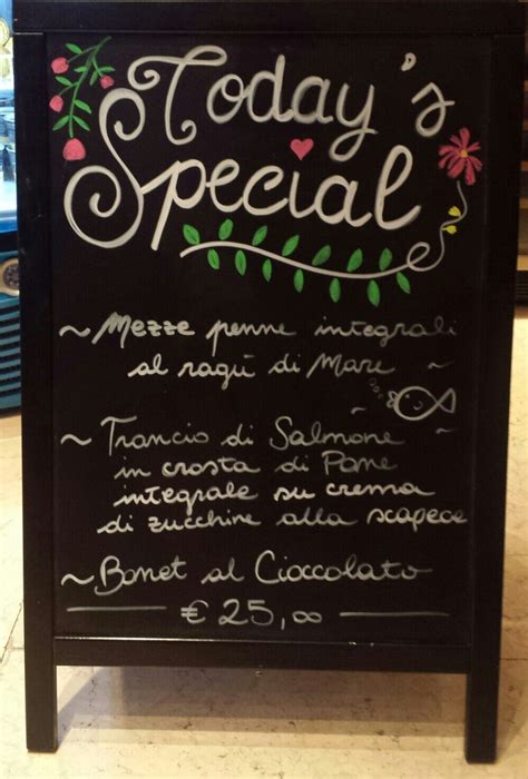 See what else is going on today. Blackboard Frame Menu Today's Special Calligraphy Chalk ...