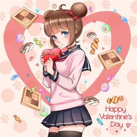 Pin By Tanya Mccuistion On Awesome Holiday Art Valentines Anime