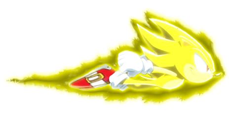 Sonic X Super Sonic Flight Dash Render By Frostthehobidon On Deviantart