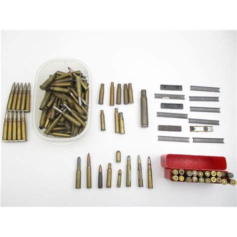 Military Assorted Ammo Lot Switzers Auction And Appraisal Service