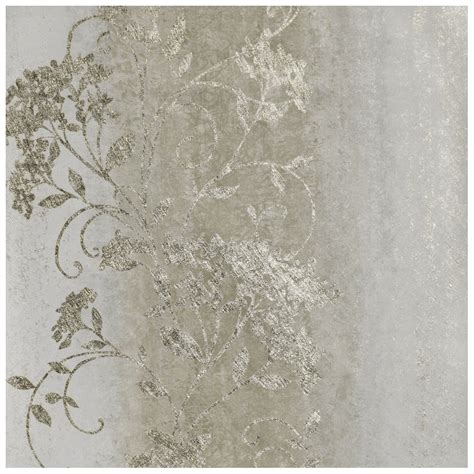 Muriva Sienna Trail Ombre Silver And Gold Metallic