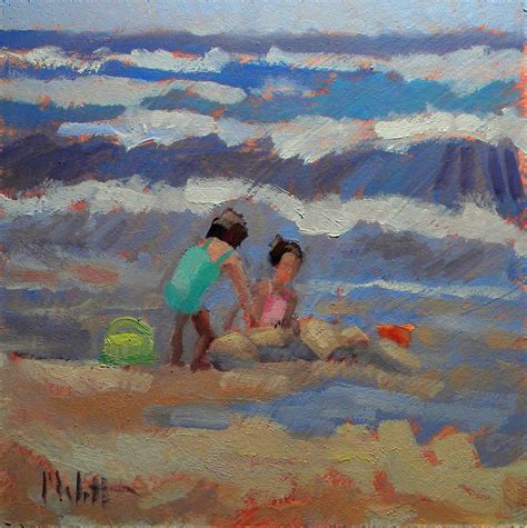 Heidi Malott Original Paintings Sisters Beach Painting Girlfriends