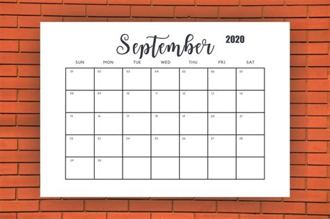 Extra Large Printable Calendar Image Calendar Template 2022
