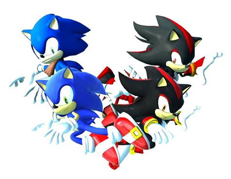Sonic And Shadow Original And Boom By Banjo2015 On Deviantart