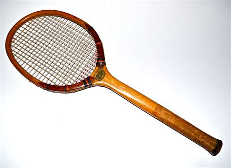 Vintage 1960s Dunlop Gold Medal Wooden Tennis Racket Racquet