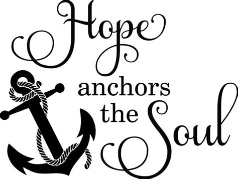 Anchor Nautical Wall Decal Wall Decal Vinyl By Simplydecalsforyou Hope