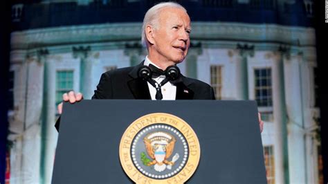 White House Correspondents Dinner Biden Delivers Remarks As Event