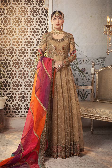 Maria B Embroidered Formal Winter Dresses Collection 33