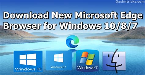 Download The New Microsoft Edge Chromium Browser For Windows 1087