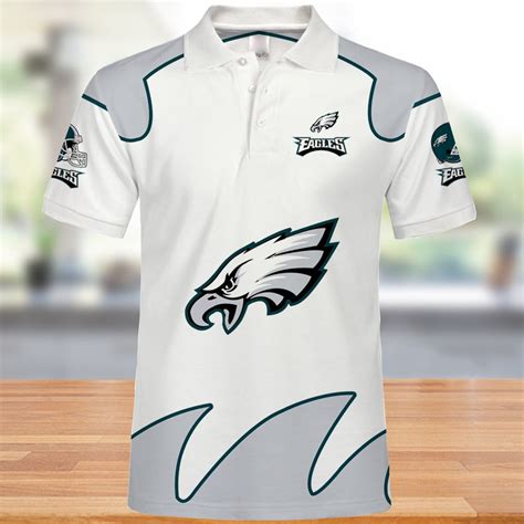Philadelphia Eagles Polo Shirts Summer T For Fans Jack Sport Shop