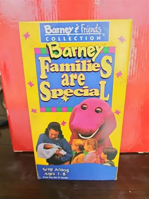 Barney Families Are Special Vhs 1995 Barney And Friends Collection