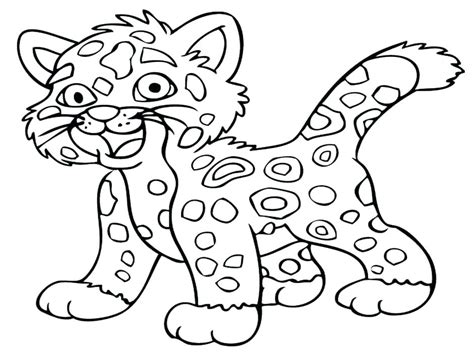 Baby Cheetah Coloring Pages ~ Pictures Of Baby Cheetahs Coloring Home