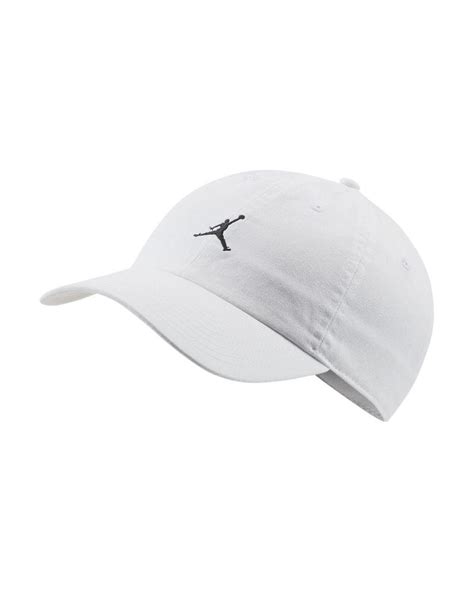 Nike Jordan Jumpman Heritage 86 Adjustable Hat In White For Men Lyst