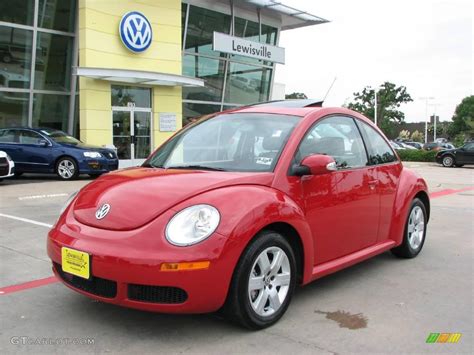 2007 Salsa Red Volkswagen New Beetle 25 Coupe 13085805 Photo 5