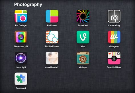 My Favorite Photo Apps