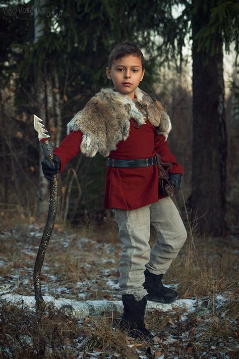 Viking Tribal Nordic Kid Daria Nordic Kid Cosplay People Child