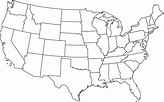 United States Blank Map - ClipArt Best