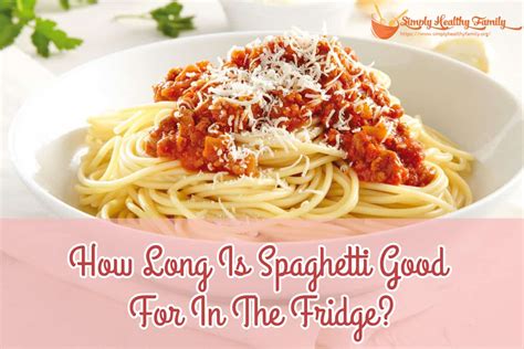 You don't know how long that broccoli was stored in the store, so it's difficult to estimate how long will is last in the fridge. How Long Is Spaghetti Good For In The Fridge? - Simply ...
