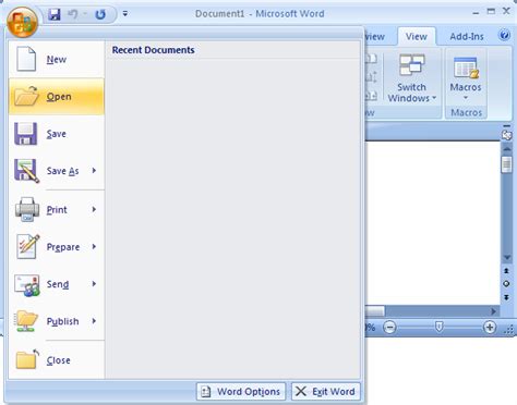 Microsoft Word 2007 Templates Free Word Template