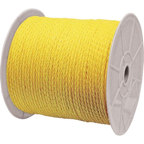 Rope King Hollow Braided Polypropylene Rope — 12in X 250ft Model