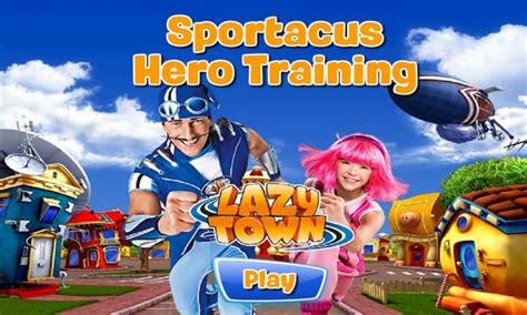 Lazytown Sportacus Hero Training Numuki