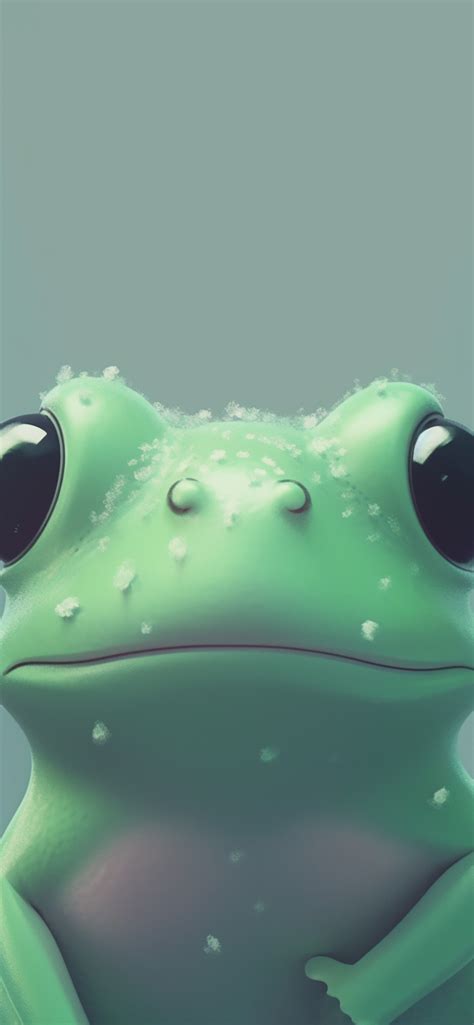 Green Frog Aesthetic Wallpapers Cool Frog Wallpaper For Iphone