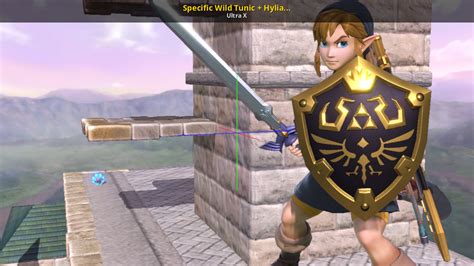 Specific Wild Tunic Hylian Trousers Super Smash Bros Ultimate Mods