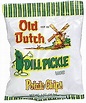 Old Dutch Dill Pickle Flavored Potato Chips - 1 oz, Nutrition ...