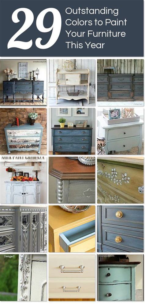29 Outstanding Colors To Paint Your Furniture This Year Furniture