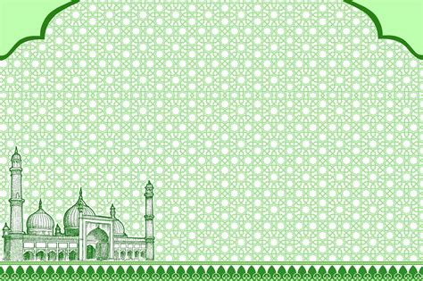 Unduh 750 background banner hijau hd gratis terbaik. islamic background hijau 11 | Background Check All