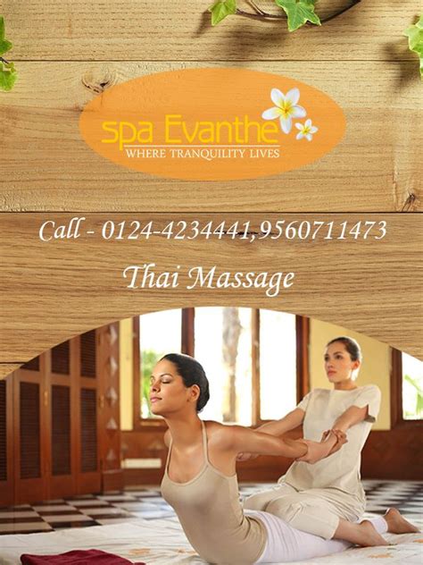 Thai Massage Is Therapy For The Mind And Body Relaxation Thai