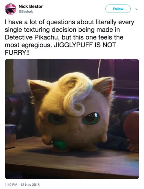 Jigglypuff Detective Pikachu Know Your Meme