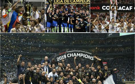 Los últimos Campeones De La Concachampions Grupo Milenio