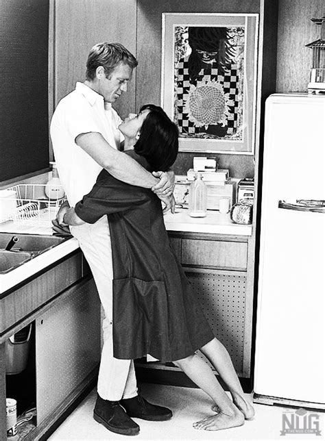 Steve Mcqueen And His First Wife Neile Adams Dancing To Jazz In Their