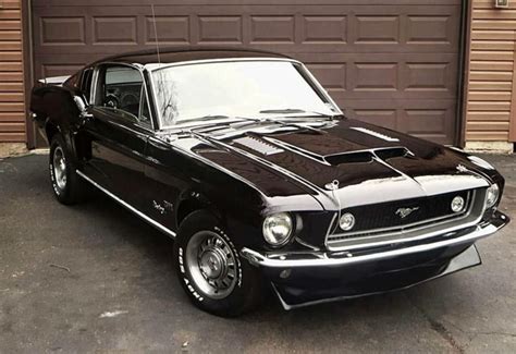 Musclecars4ever Ford Mustang Gt Ford Mustang 68 Mustang Fastback