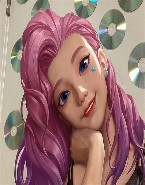 720p Free Download Seraphine Cute E Girl Egirl Girl Kda League