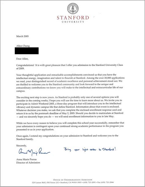 A letter of motivation is another name for a cover letter. Fake College Acceptance Letter Prank New Stanford ...