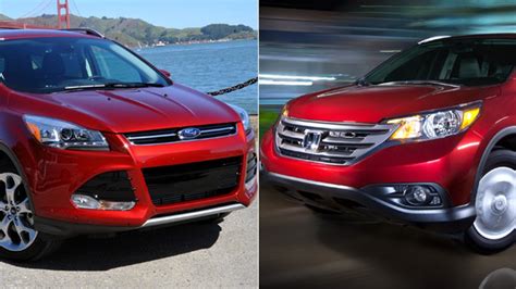 Crossover Comparo Ford Escape Vs Honda Cr V Fox News