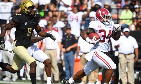 Kickoff Time And Tv Channel Announced For Alabama Vs Vanderbilt