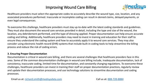 Ppt Improving Wound Care Billing Powerpoint Presentation Free